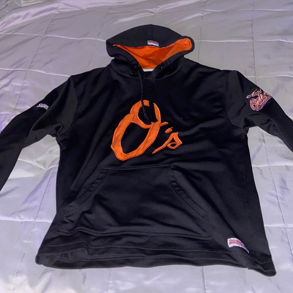 Mens Vintage Baltimore orioles hoodie Size Medium